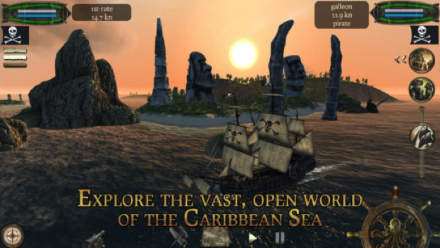 Топ-10 приложений для iOS и Android (16 - 22 октября) - The Pirate. Plague of the Dead (1)