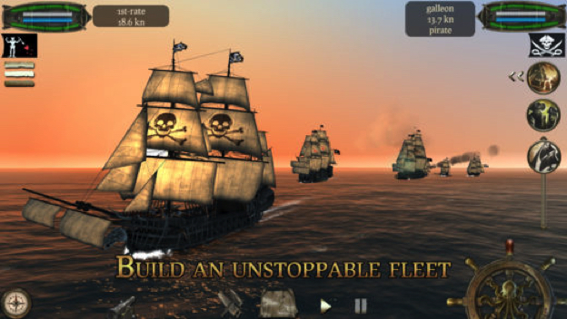 Топ-10 приложений для iOS и Android (16 - 22 октября) - The Pirate. Plague of the Dead (2)
