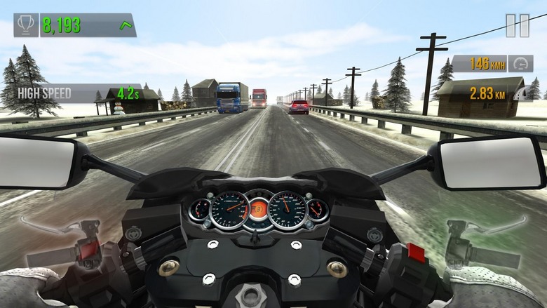 Топ-10 приложений для iOS и Android (30 октября - 5 ноября) - Traffic Rider (2)
