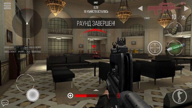 Топ-10 приложений для iOS и Android (15 - 21 мая) - Modern Strike Online (4)
