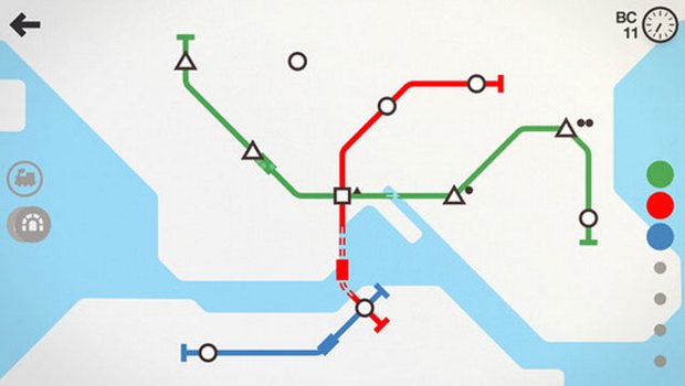 Топ-10 приложений для iOS и Android (22 - 28 мая) - Mini Metro (2)