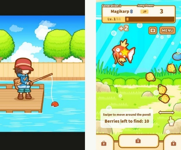 Топ-10 приложений для iOS и Android (22 - 28 мая) - Pokémon. Magikarp Jump (2)