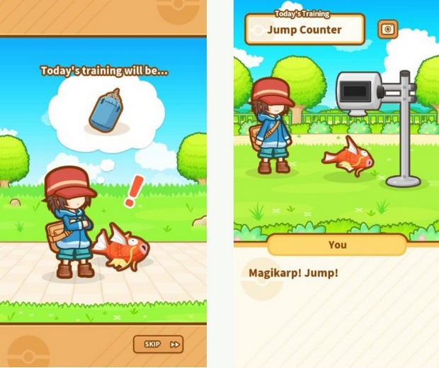 Топ-10 приложений для iOS и Android (22 - 28 мая) - Pokémon. Magikarp Jump (3)