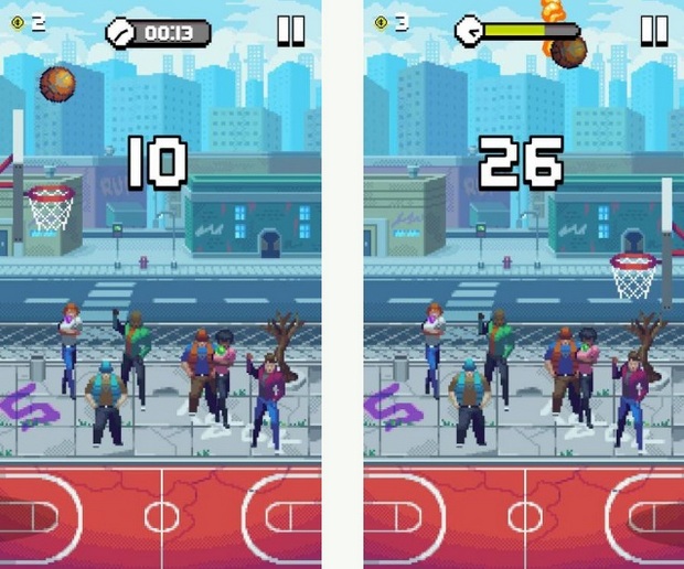 Топ-10 приложений для iOS и Android (29 мая - 4 июня) - Bouncy Hoops (4)