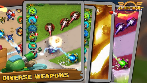 Топ-10 приложений для iOS и Android (29 мая - 4 июня) - Tower Defense. Alien War TD (3)