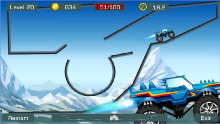 Топ-10 приложений для iOS и Android (31 июля - 6 августа) - Monster Stunts (3)