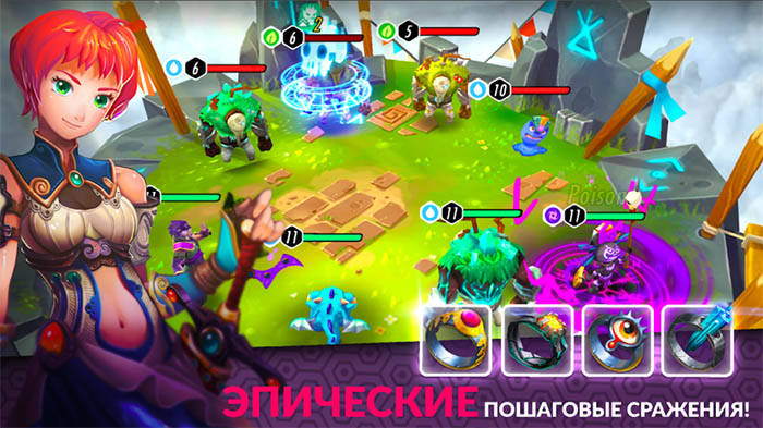 Топ-5 приложений для iOS и Android (2 - 8 апреля) - Heroes of Rings (1)