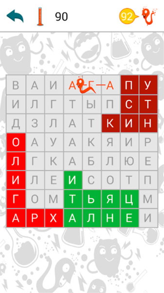 Топ-5 приложений для iOS и Android (10 - 16 сентября) - Филворды. Поиск слов из букв (2)