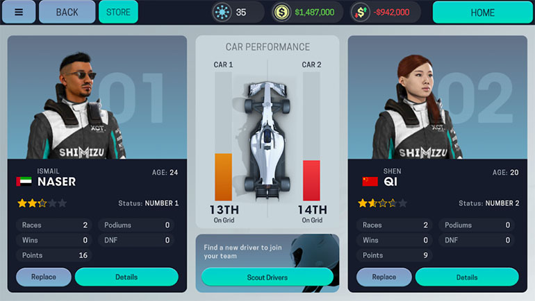 Топ-5 приложений для iOS и Android (16 - 22 июля) - Motorsport Manager Mobile 3 (4)