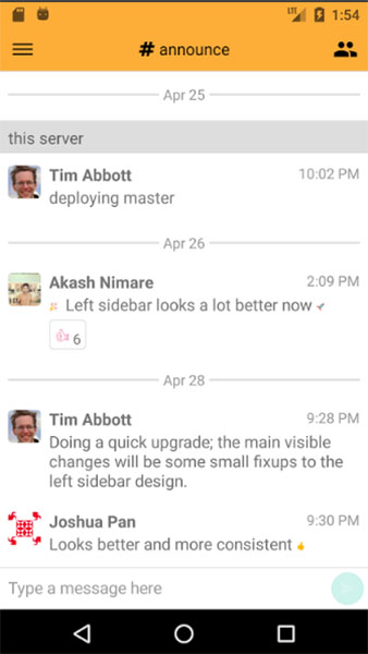 Топ-5 приложений для iOS и Android (16 - 22 июля) - Zulip (1)