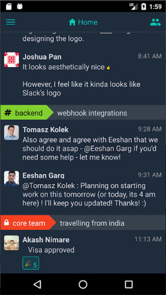 Топ-5 приложений для iOS и Android (16 - 22 июля) - Zulip (4)