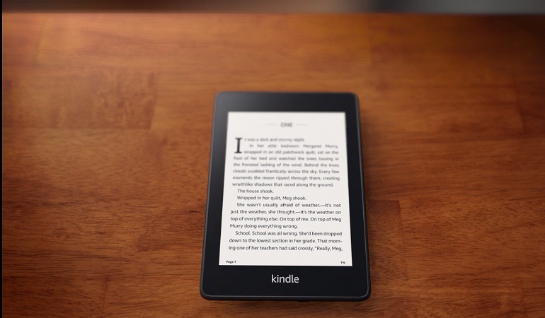 В Amazon представили электронную книгу с возможностью чтения под водой