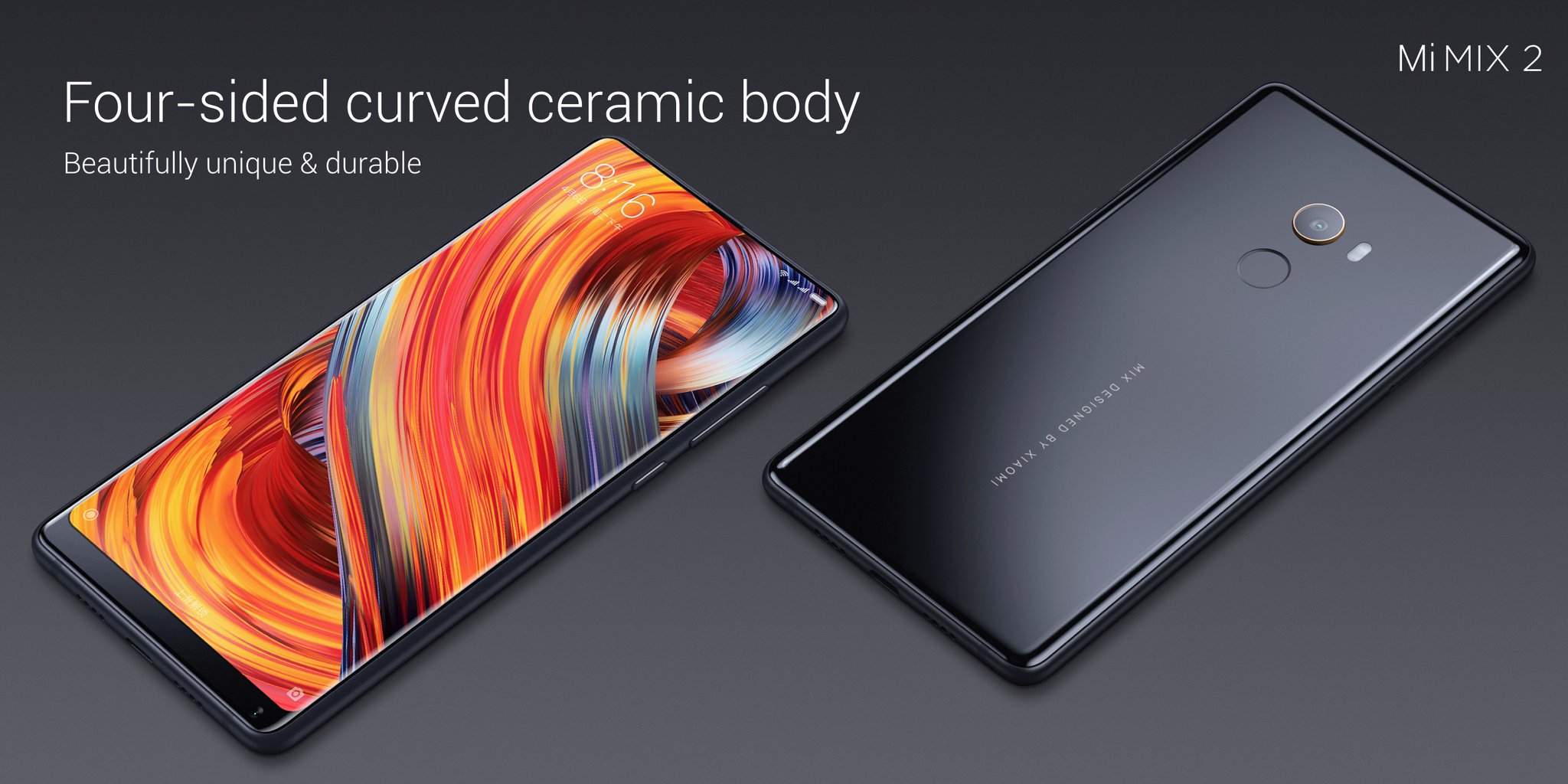 Xiaomi официально представила новый безрамочный смартфон Xiaomi Mi Mix 2 – фото 1