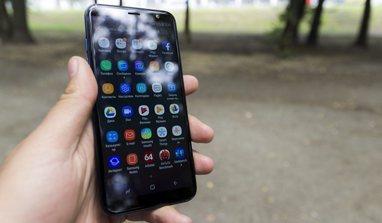 Дисплей смартфона Galaxy A6 (2018)