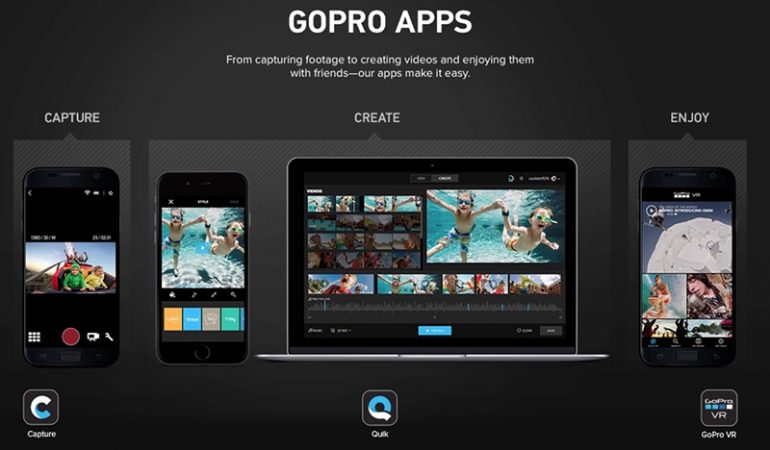 Фирменное приложение GoPro