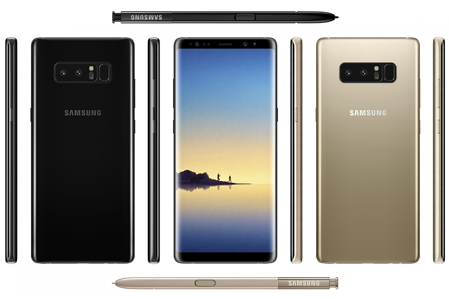 Финальный вид смартфона Galaxy Note 8
